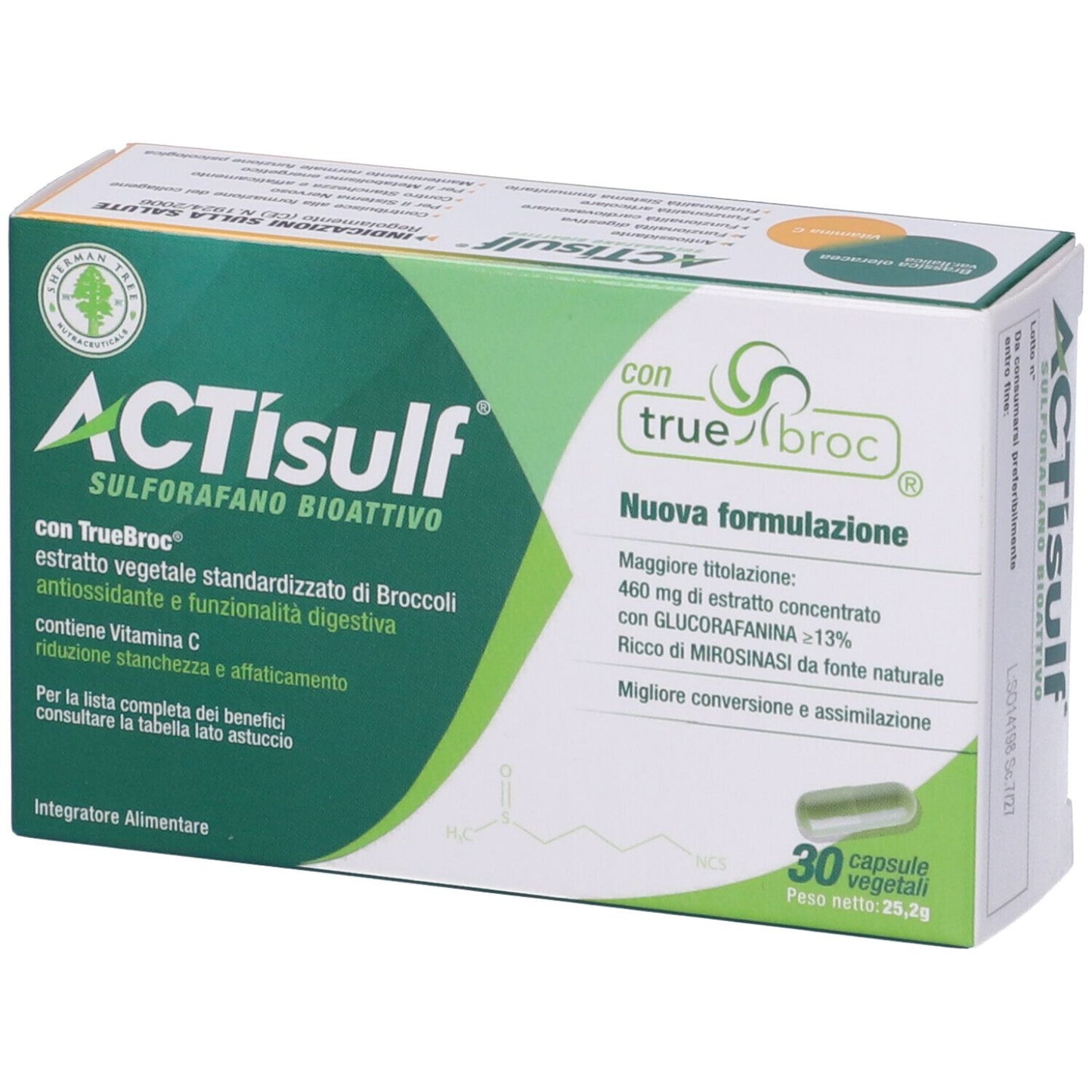 ACTISULF SULFORAFANO 30CPS VEG