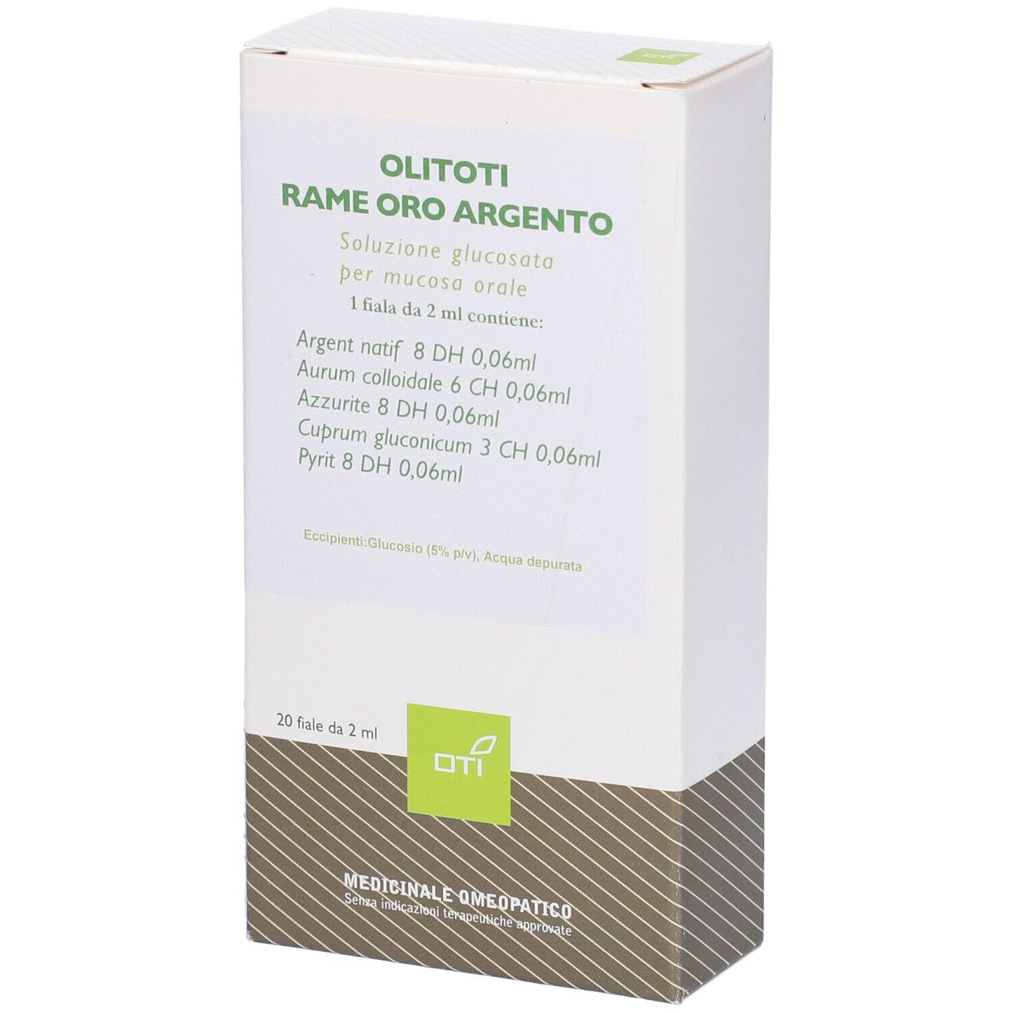 OLITOTI RAME ORO ARGEN 20F GLU
