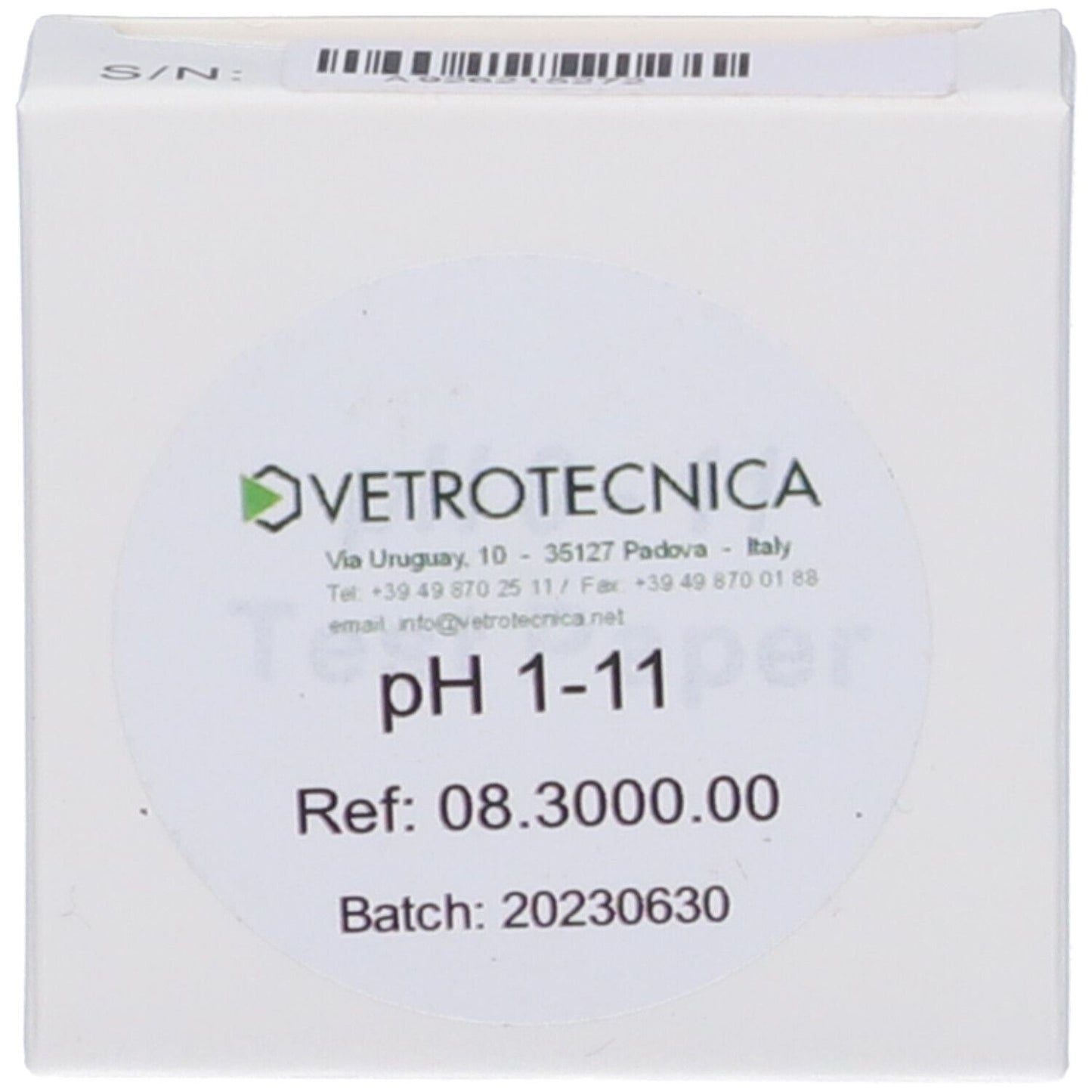 CARTINA TORNASOLE PH 1-11