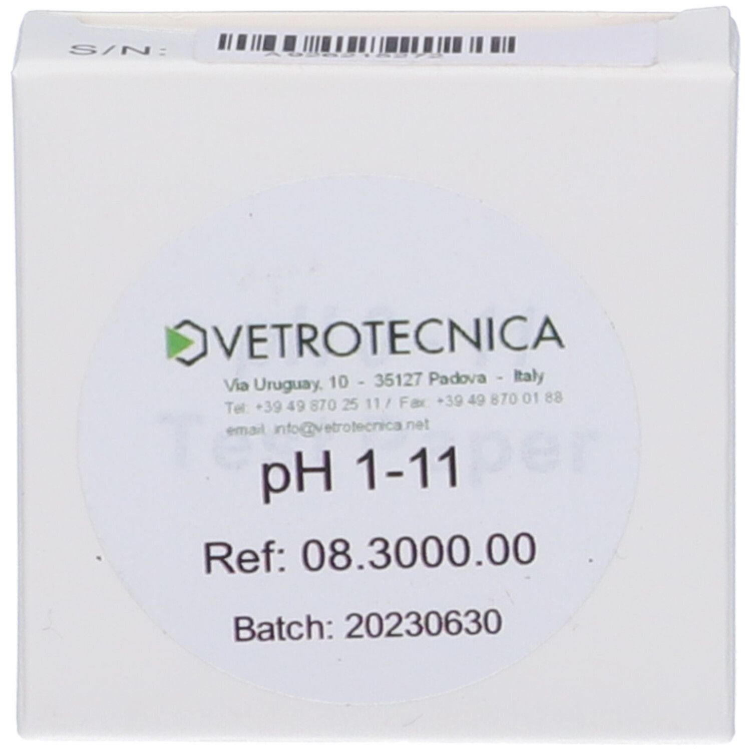 CARTINA TORNASOLE PH 1-11