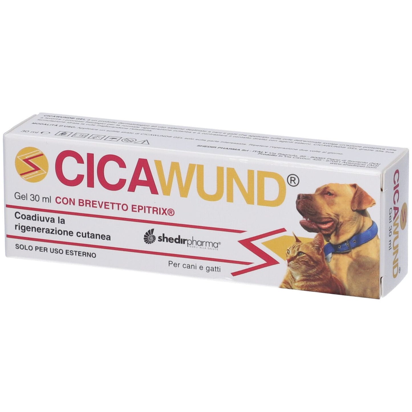 CICAWUND GEL 30ML SHEDIR PHARM