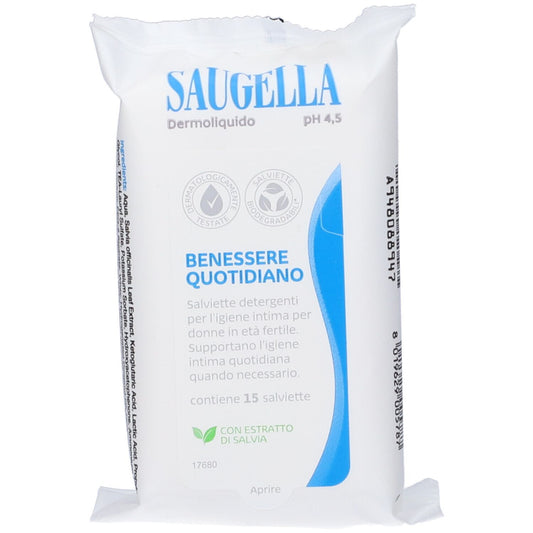 SAUGELLA DERMOLIQUIDO SALV 15P