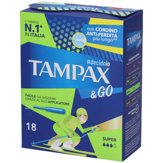 TAMPAX &GO SUPER 18PZ