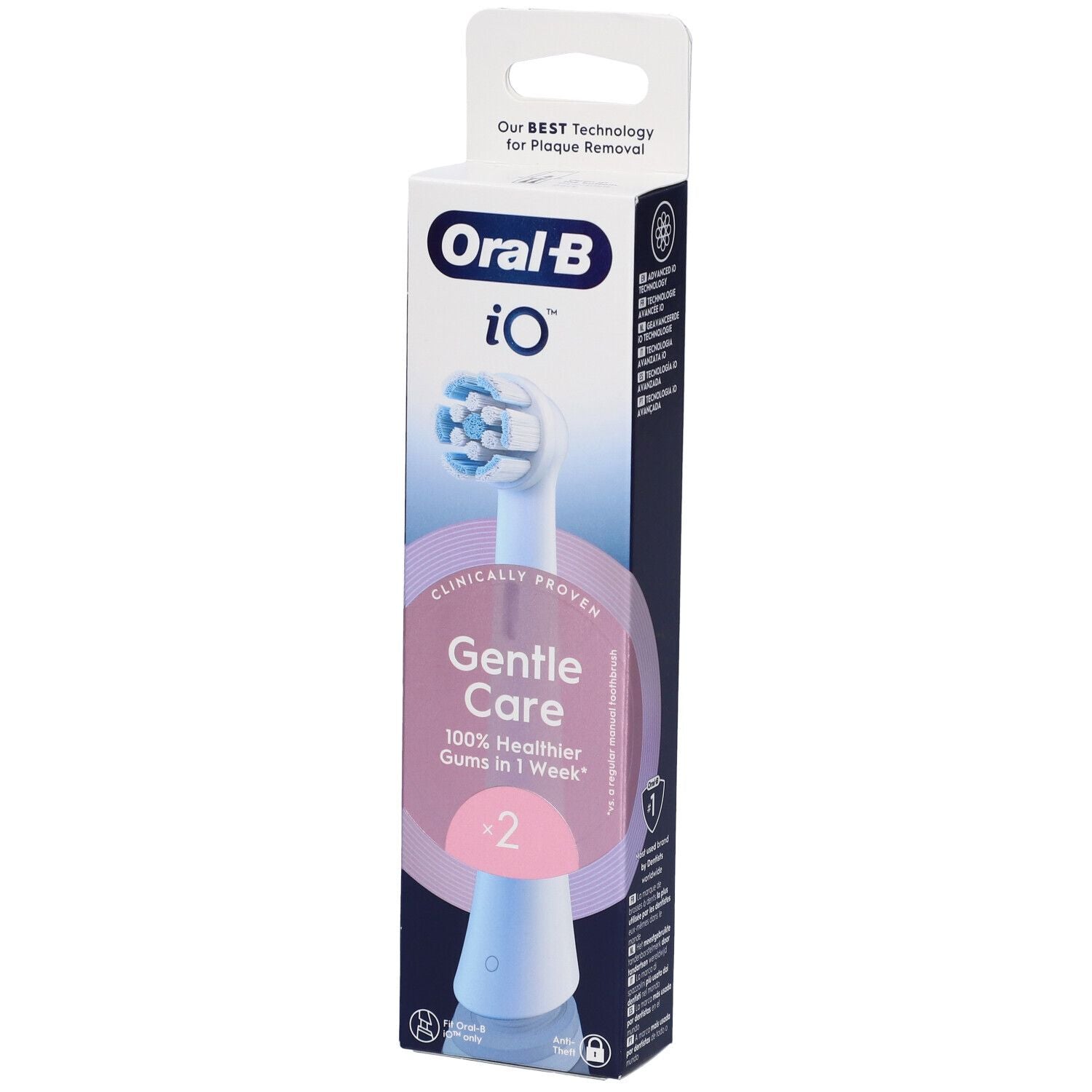 ORALB POWER REFILL IO G/BI 2PZ