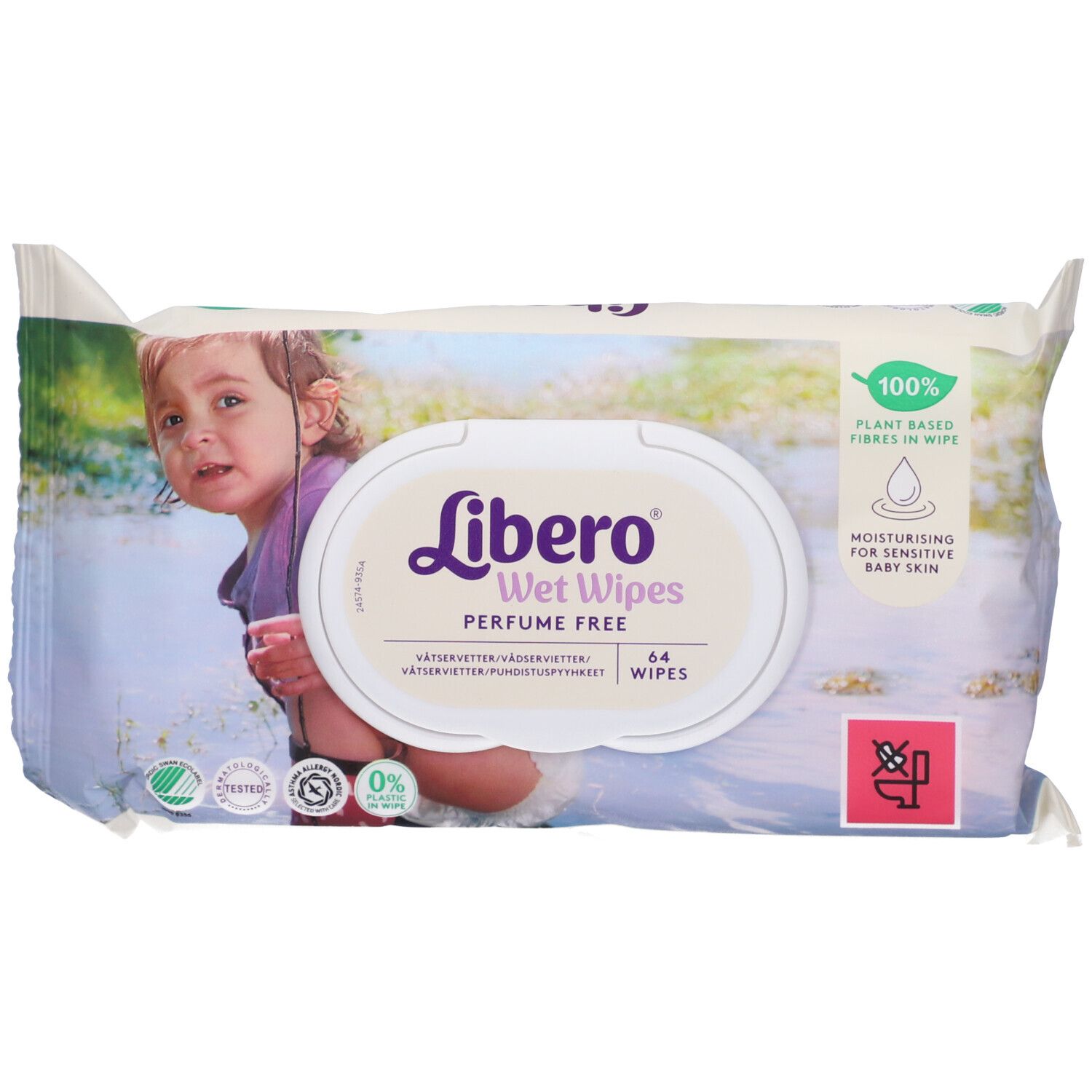 LIBERO WET WIPES 64PZ