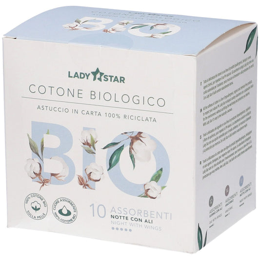LADYSTAR 100%COT BIO NT C/A 10