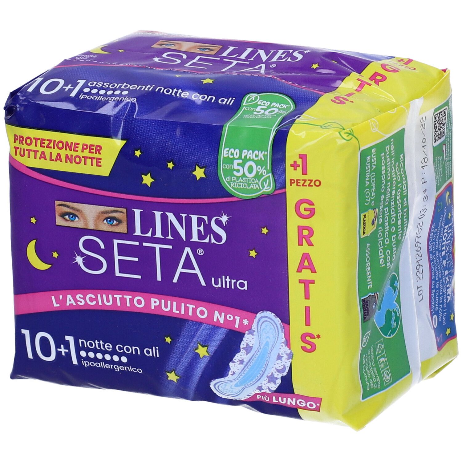 LINES SETA ULTRA NOTTE CP 10+1