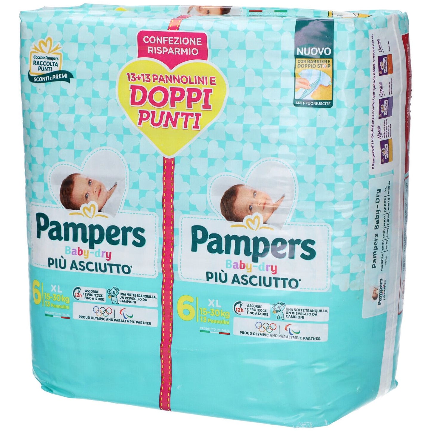 PAMPERS BD DUO DOWNCOUNT XL26P