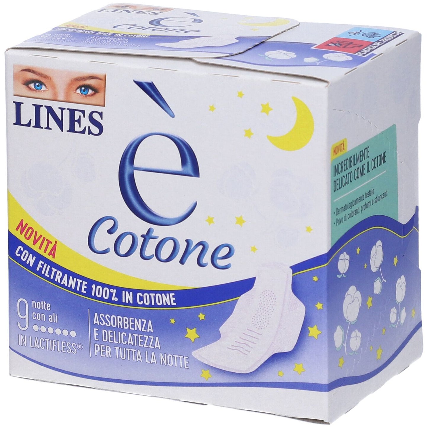 LINES E' COTONE NOTTE 9PZ