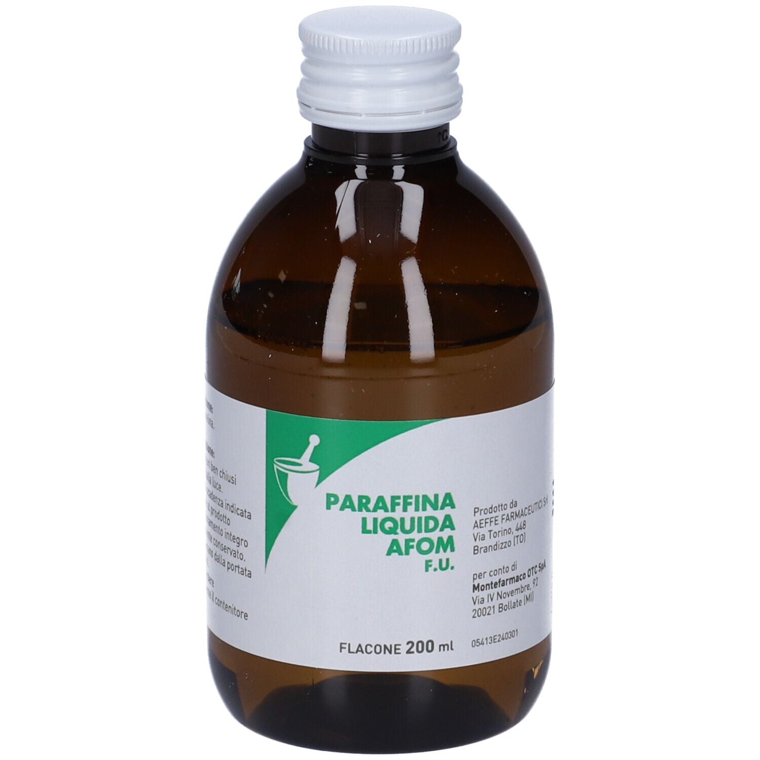 PARAFFINA LIQUIDA AFOM FU200ML