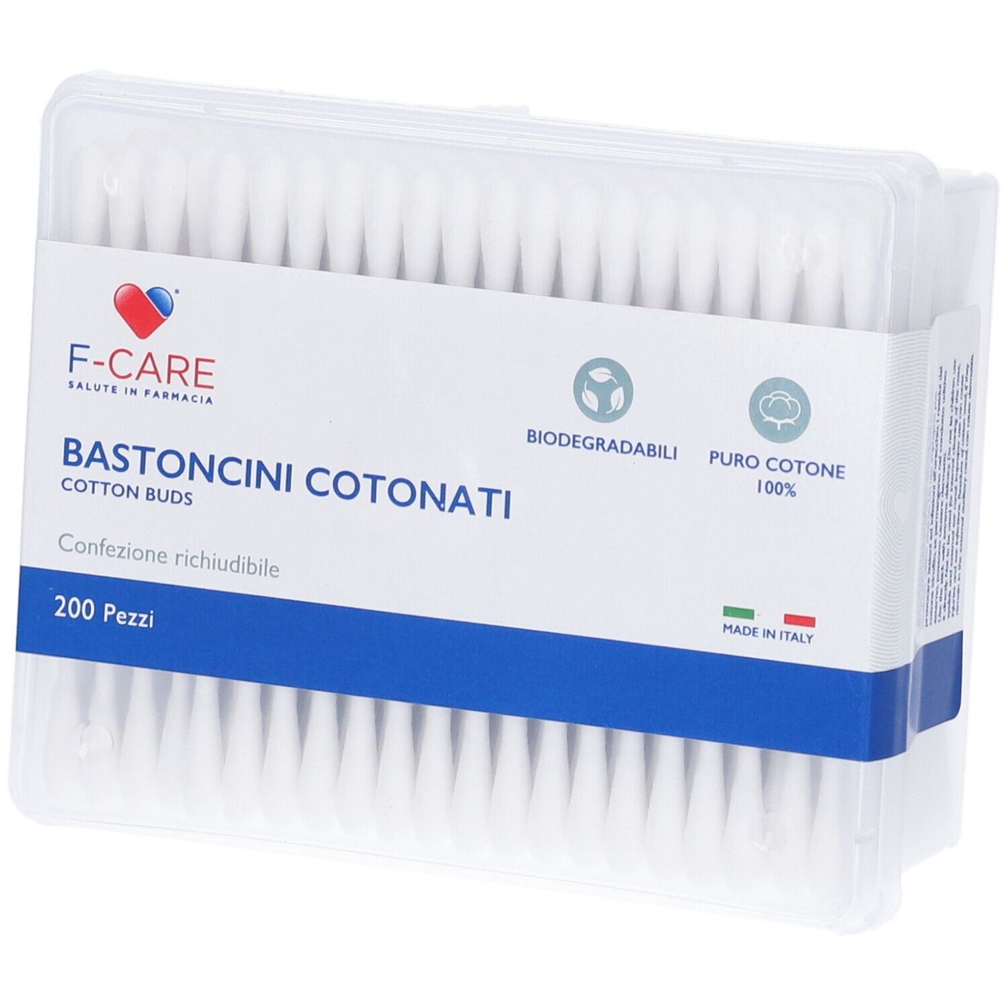 F-CARE BASTONCINI COT 200PZ