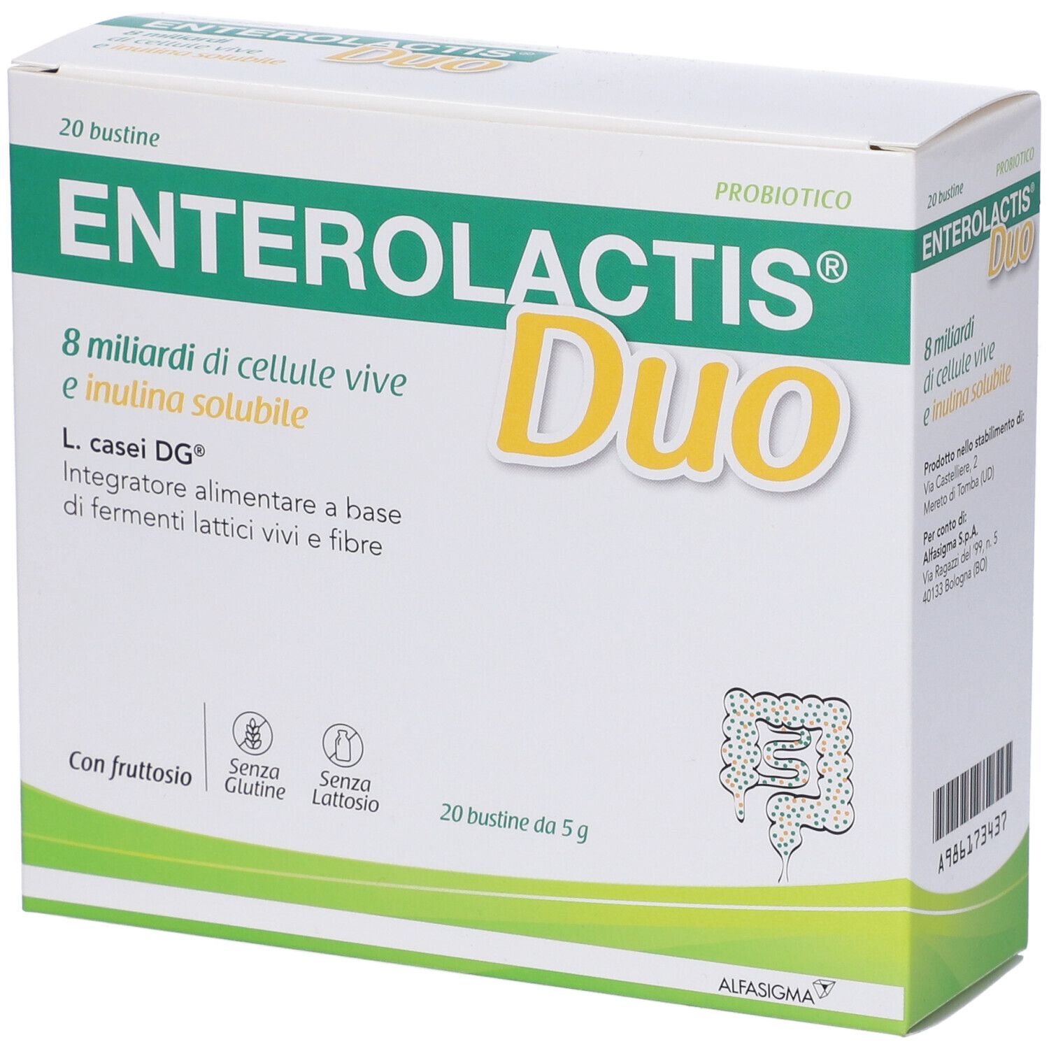 ENTEROLACTIS DUO INUL 20BUST