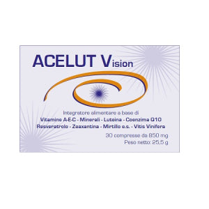 Acelut Vision - Integratore per la salute degli occhi, 30 compresse