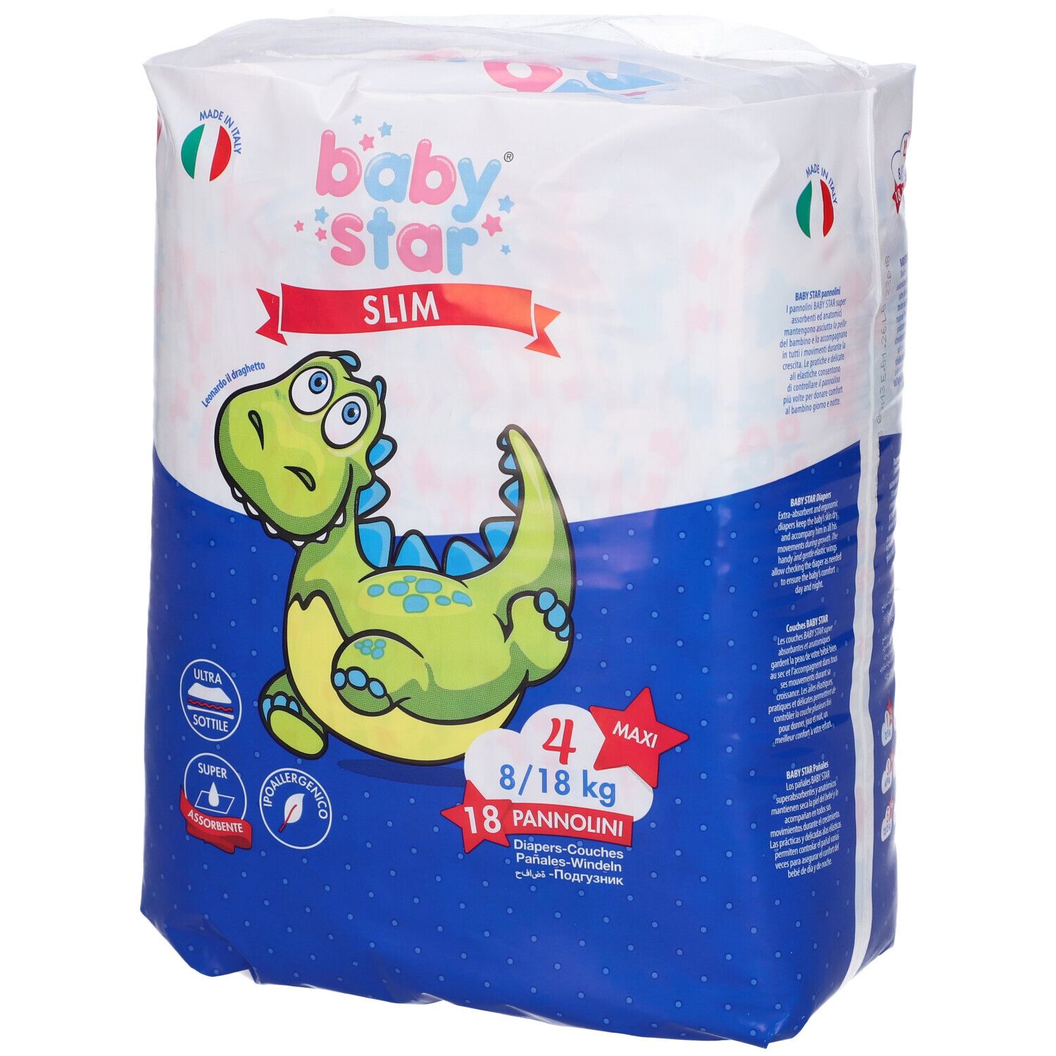 BABYSTAR SLIM 8/18KG T4 MX18PZ