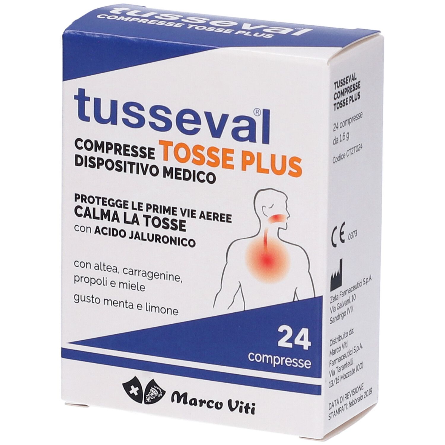 TUSSEVAL TOSSE PLUS 24CPR