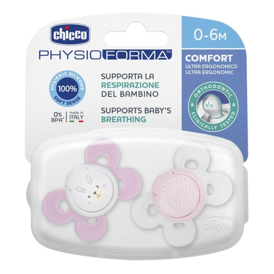 CH SUCCH COMF GIRL SIL 2-6M 2P