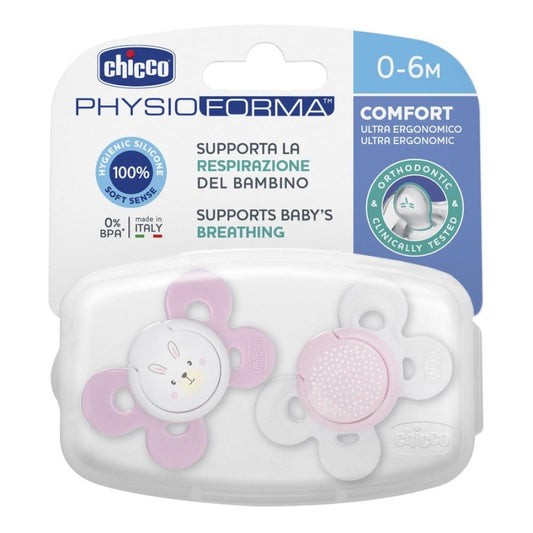CH SUCCH COMF GIRL SIL 2-6M 2P