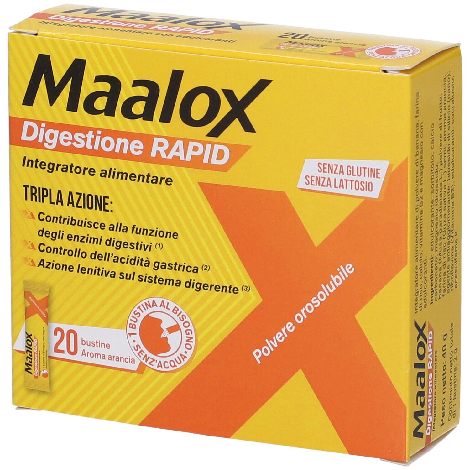MAALOX DIGESTIONE RAPID 20BUST