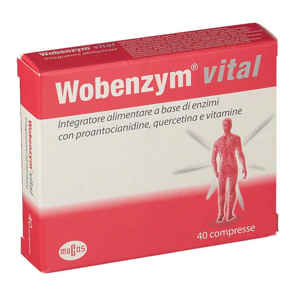 WOBENZYM VITAL 40CPR