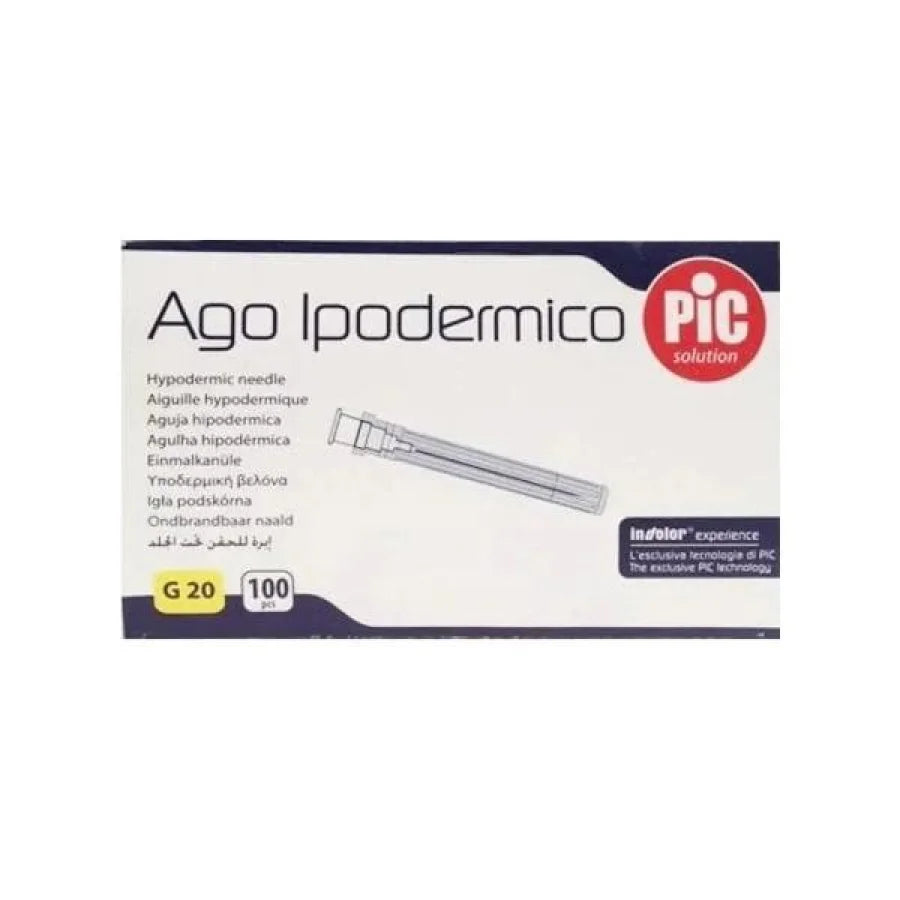 PIC AGO IPODERMICO G20 1 1/2