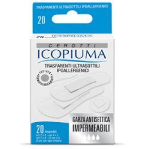 Coperchi in gomma trasparenti Icopiuma Mix 20 unità