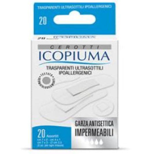 Coperchi in gomma trasparenti Icopiuma Mix 20 unità