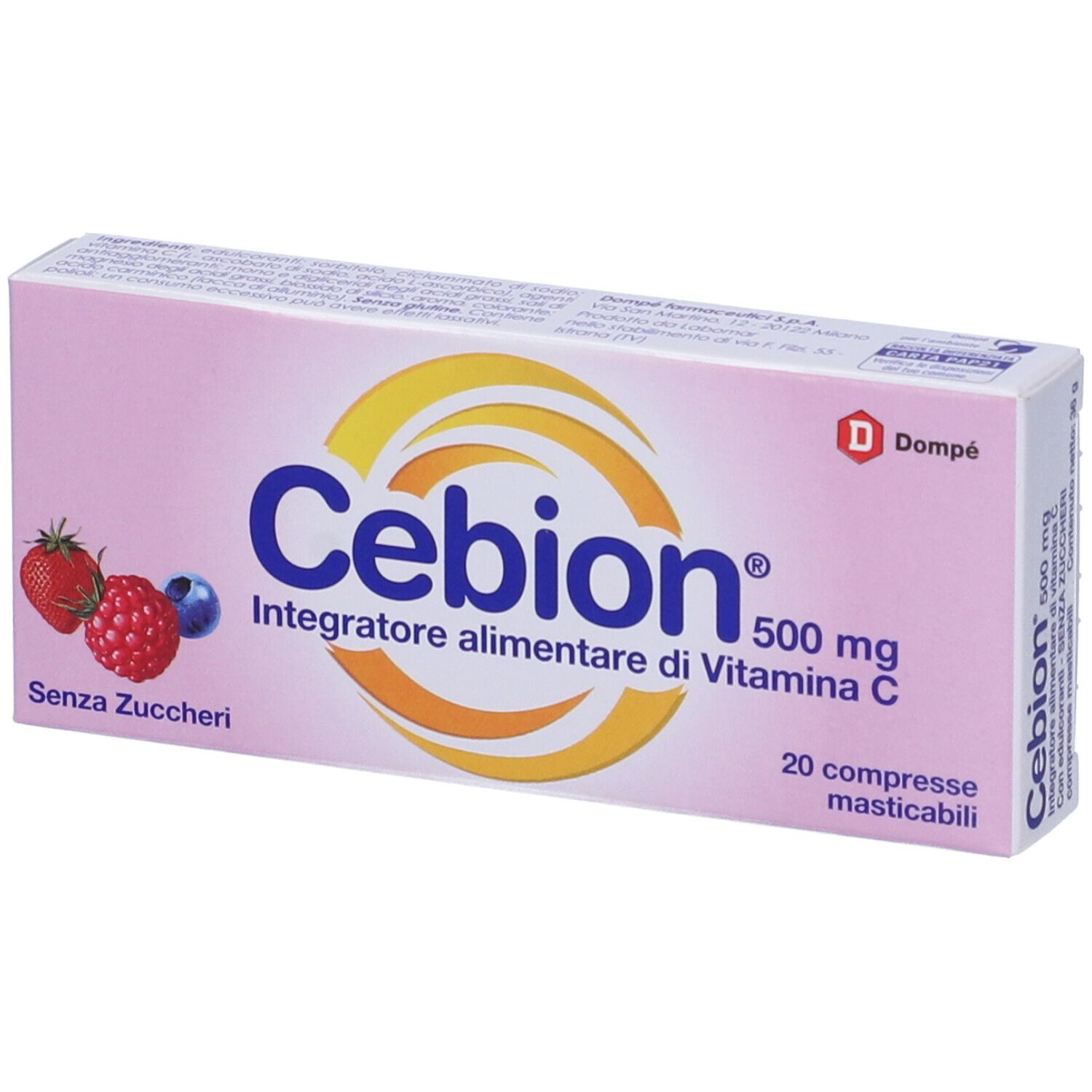 CEBION MAST S/Z VIT C 20CPR
