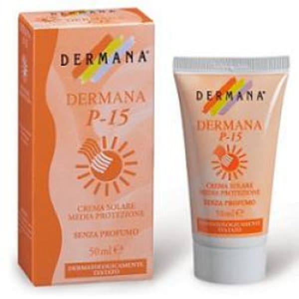 Derman P15 Crema Solare 50ml - Protezione Solare per la Pelle