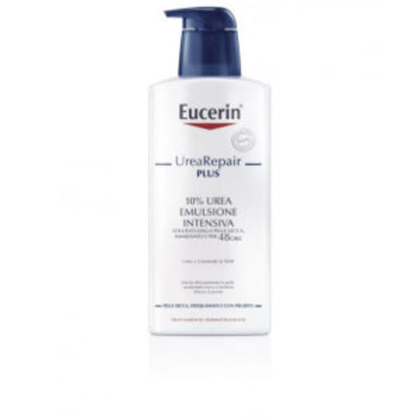Eucerin Urearep Plus Emulsione 10% per pelle secca e sensibile