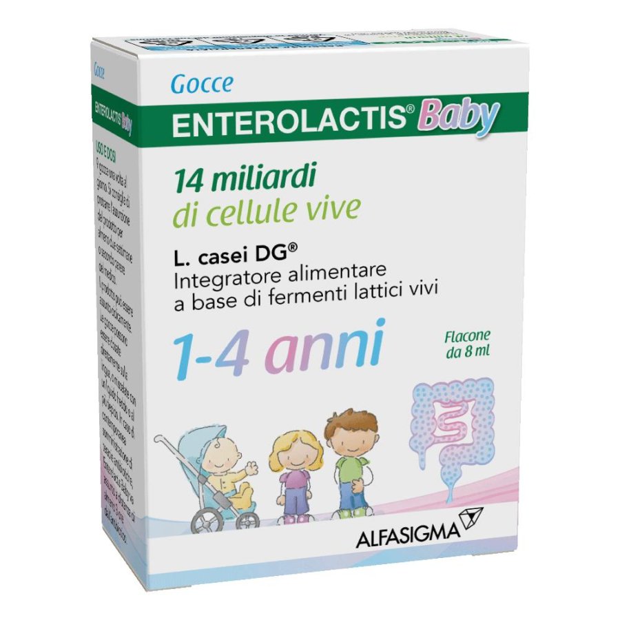 ENTEROLACTIS BABY 0 4 GOCCE8ML