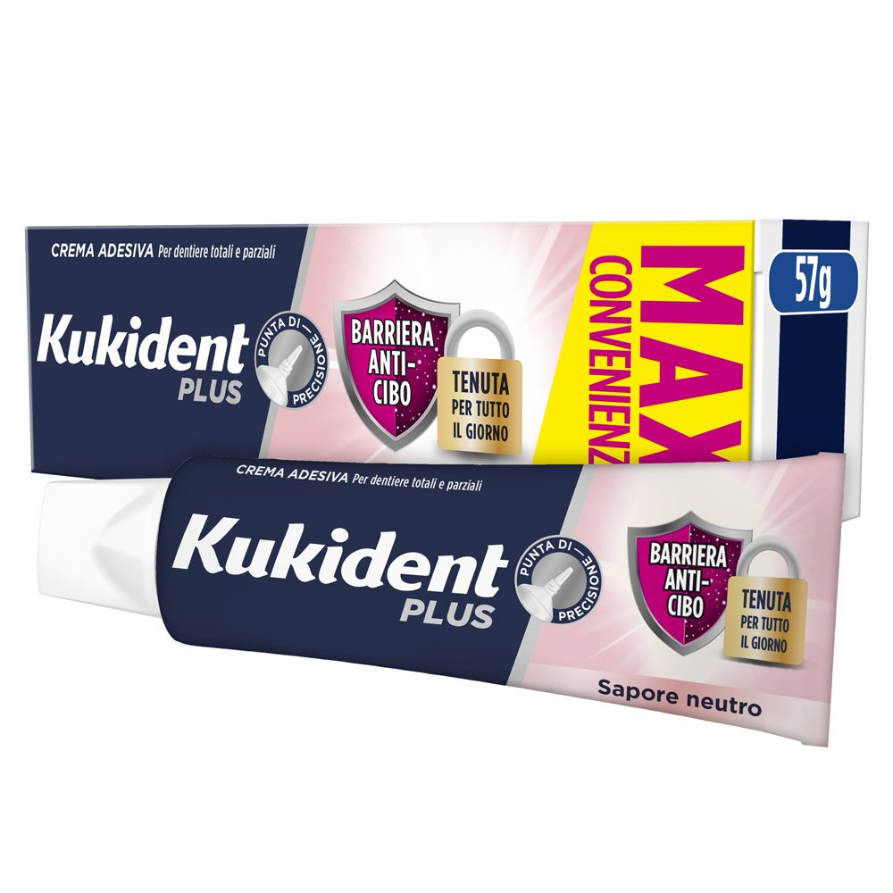 KUKIDENT PLUS BARRI A/CIBO 57G