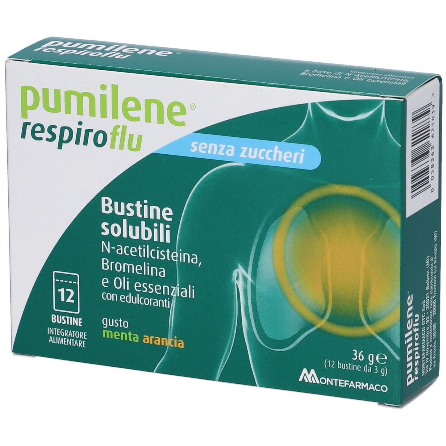 PUMILENE RESP FLU S/Z 12BUST