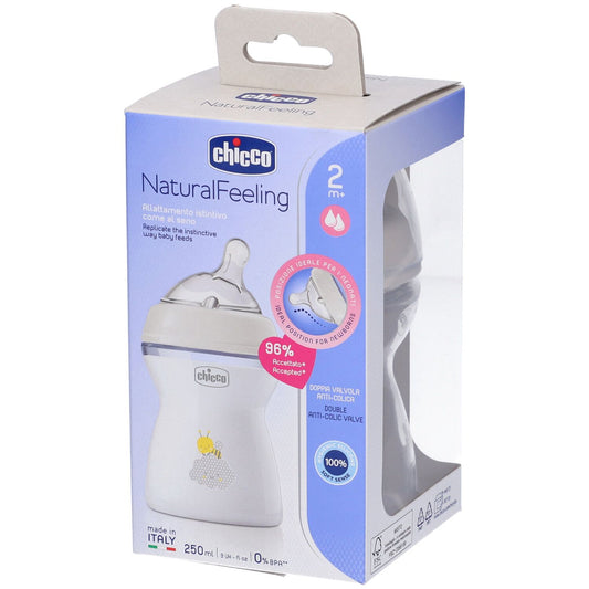 CH BIBERON NF PP 2M+ 250ML UNI