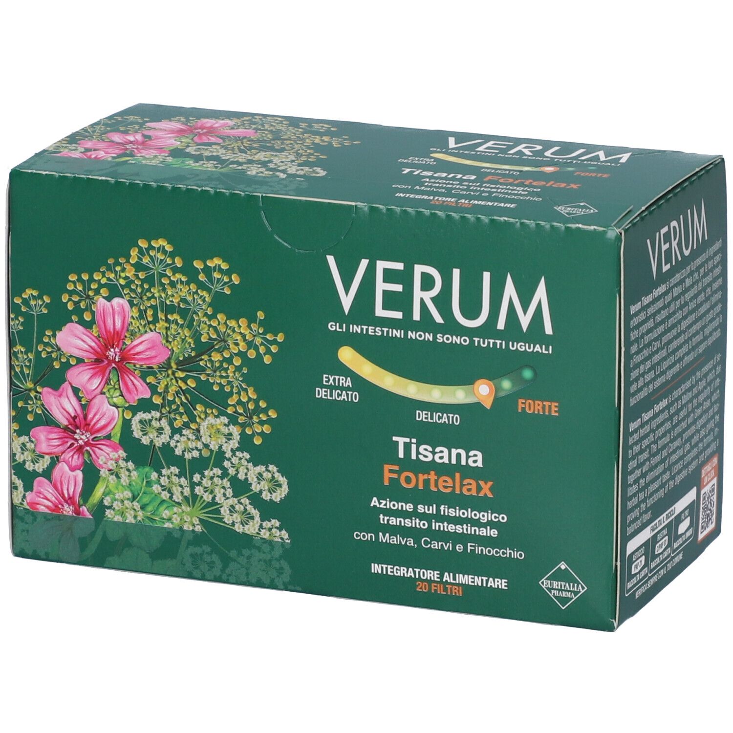 VERUM FORTELAX TIS 20FILT NEW