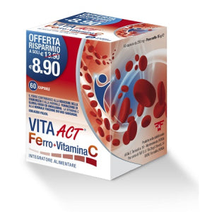 VITA ACT FERRO+VIT C 60CPS