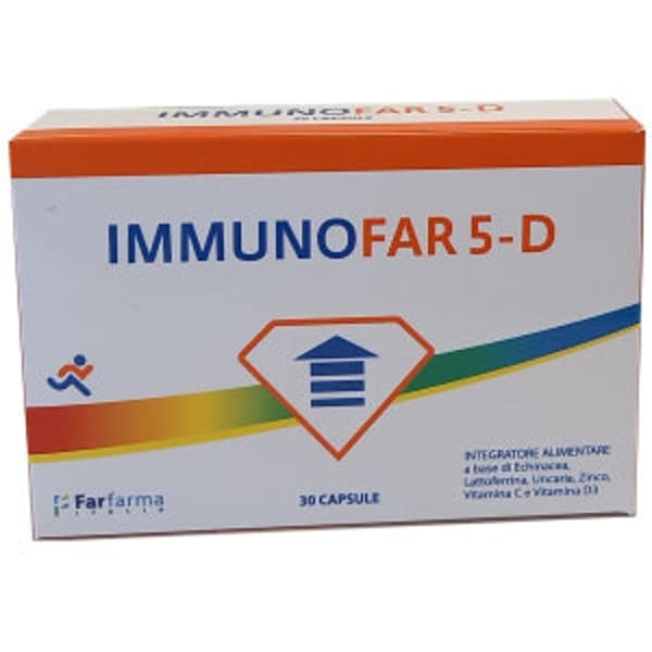 Immunofar 5 D - Integratore in capsule da 30 cps