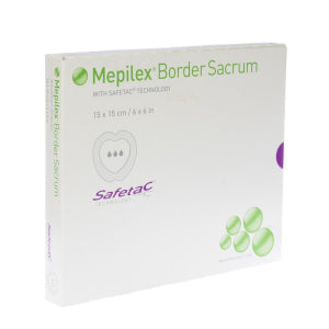 MEPILEX BORDER SACRUM 15X15 5P