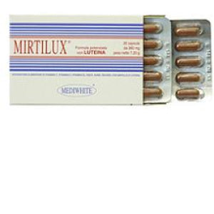 Mirtilux 20 capsule per il benessere della vista