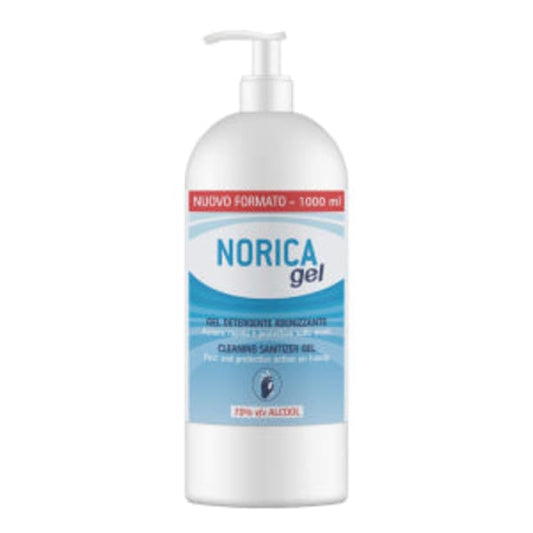 Gel igienizzante Norica 1000 ml per mani e superfici
