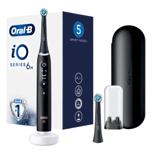 ORALB IO 6 BLACK SPAZZ+2REFILL