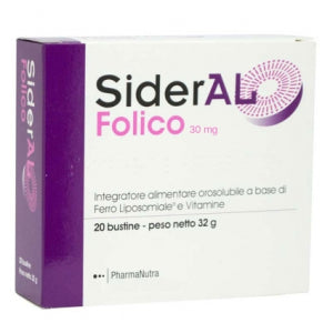 SIDERAL FOLICO 30MG 20STICK