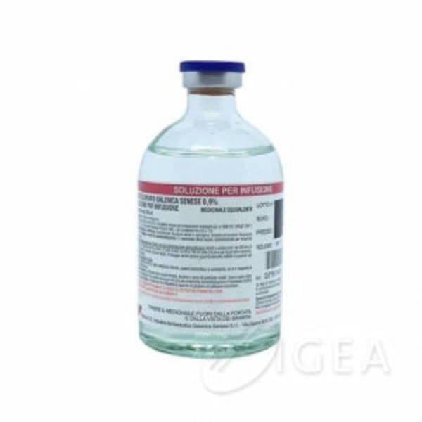 Sodio Cloruro 0,9% soluzione 250ml per uso sanitario