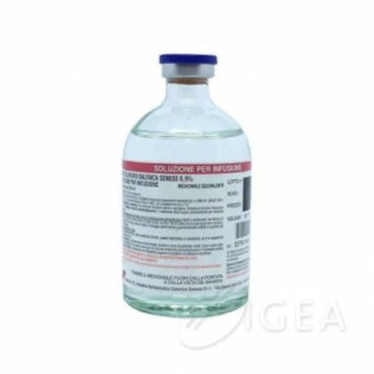 Sodio Cloruro 0,9% soluzione 250ml per uso sanitario