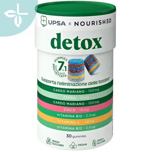 UPSA X NOURISHED DETOX 30GUM